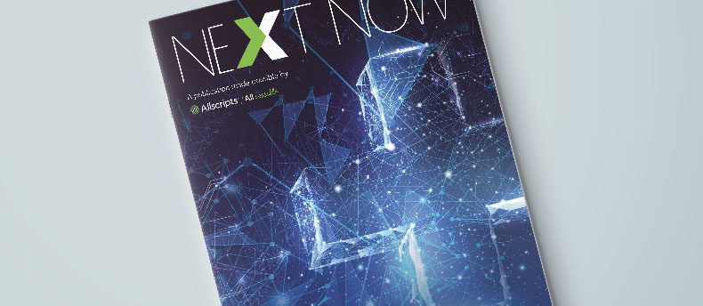 Graphic cover of NextNow Magazine