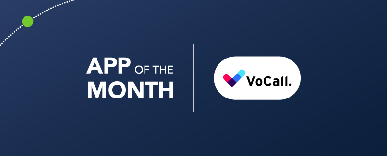 VoCall is the April 2021 app of the month